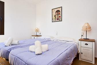 Finca Es Puixet: Schlafzimmer 1