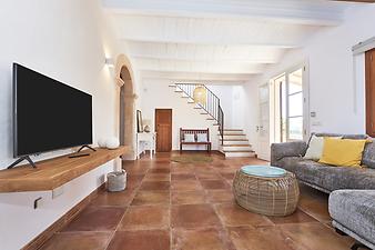 Finca Can Pere Rei: Wohnraum - Achtung jetzt mit neuer Wand