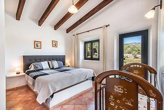 Finca Cas Padrins: Schlafzimmer 1