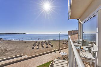 Ferienwohnung Can Ximet Aire: Balkon der Ferienwohnung