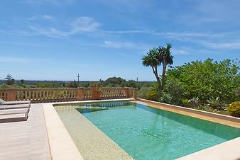 Finca Can Teco: Poolbereich