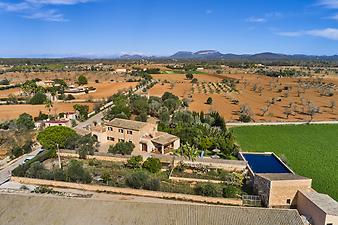 Finca Can Barret: Finca von oben