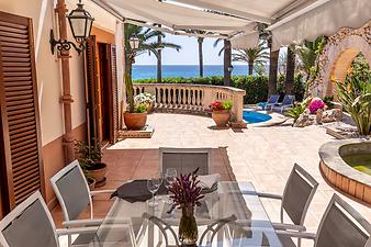 Finca S'Embat: Dritte Terrasse