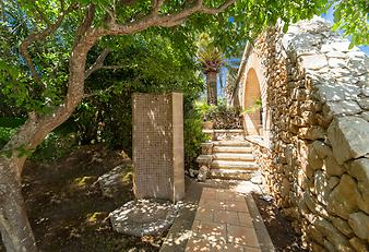 Finca S'Embat: Pooldusche