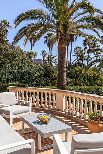 Finca S'Embat: Terrasse