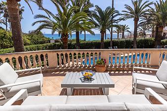 Finca S'Embat: Terrasse