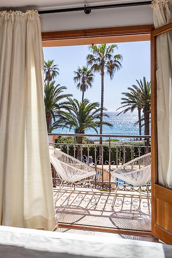 Finca S'Embat: Terrasse von Schlafzimmer 4