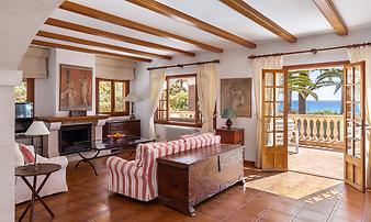 Finca S'Embat: Wohnzimmer