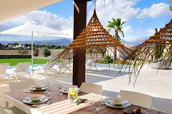 Finca Son Set: Aussicht Tramontana