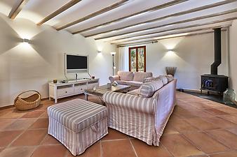 Finca Son Ramell: Finca Son Ramell Wohnzimmer