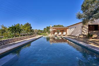 Finca Son Ramell: Pool der Finca Son Ramell