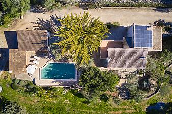 Finca Son Ramell: Dachterrasse Son Ramell