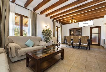 Finca Na Llambies: Finca Na Llambies - Wohnzimmer