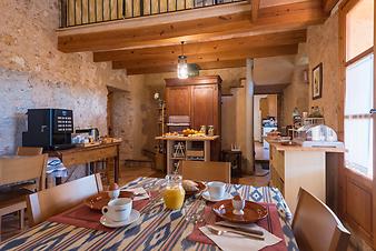 Finca Can Porretí: Frühstück