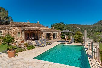 Finca Can Matxet: Poolbereich