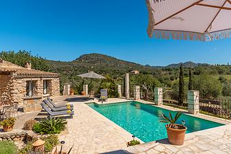 Finca Can Matxet: Sonnenterrasse