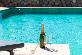 Finca Can Matxet: Kühler Sekt