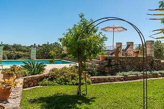 Finca Can Matxet: Garten der Finca