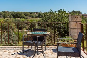 Finca Can Matxet: Sonnenterrasse