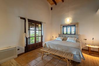 Finca Can Parpal: Masterschlafzimmer