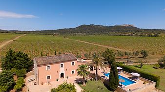 Finca Cas Cuni: Flug mit der Drohne
