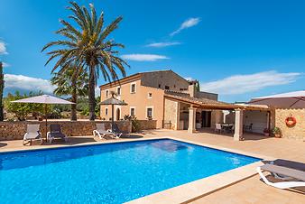 Finca Cas Cuni: Poolbereich