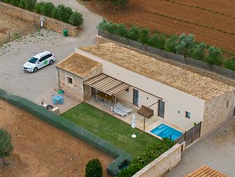 Finca Ses Figueretes: Finca von oben
