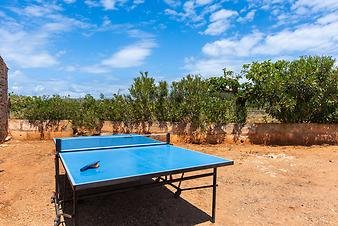 Finca Can Biel: Can Biel Tischtennisplatte 