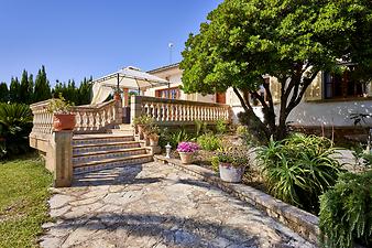 Finca Cas Sineuer: Zugang zum Garten