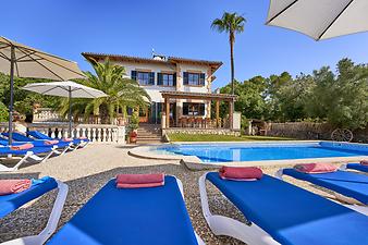 Finca Sa Font d'alt: Poolbereich