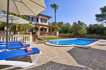 Finca Sa Font d'alt: Poolbereich