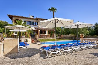 Finca Sa Font d'alt: Poolbereich