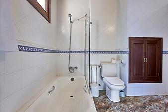 Finca Sa Font d'alt: Badezimmer im Erdgeschoss