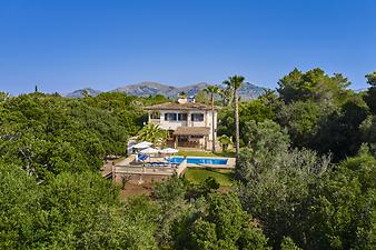 Finca Sa Font d'alt: Viel Baumbestand um die Finca herum