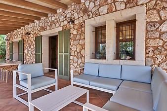 Finca Es Matullos: Chillout-Ecke