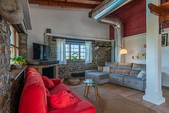 Finca Can Parpal: Gemütliche Sofaecke