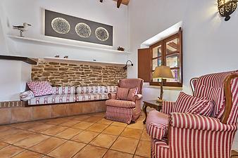 Finca Es Moli d'en Creu: Wohnzimmer