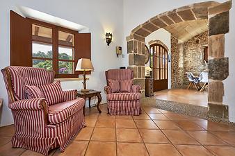 Finca Es Moli d'en Creu: Wohnzimmer