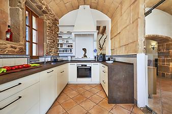 Finca Es Moli d'en Creu: Küche