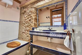 Finca Es Moli d'en Creu: Es Moli d'en Creu- Bad im Poolhaus