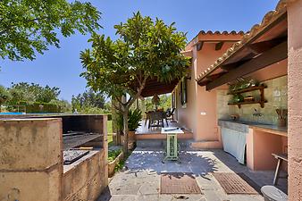Finca Can Pamboli: Gemauerter Grill auf Can Pamboli