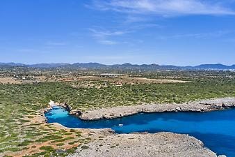 Finca Can Guillem Boquet: Blick nach Norden