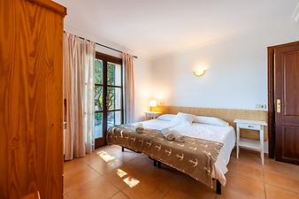 Finca Es Cortó: Schlafzimmer Nr. 1, neben der Küche