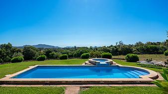 Finca Es Cortó: Aussenbereich