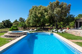 Finca Es Cortó: Pool