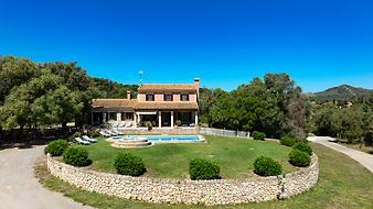 Finca Es Cortó: Flug mit der Drohne