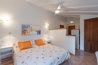 Finca Ses Bitles: Bett in Es Graner