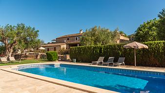 Finca Ses Bitles: Aussenbereich
