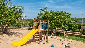 Finca S'Arbocar: Kinder und Tiere