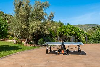 Finca S'Arbocar: Tischtennis